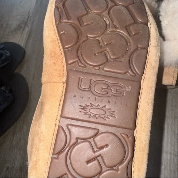 UGG Tan Winter Boots with Fur Lining - Picture 6 of 6